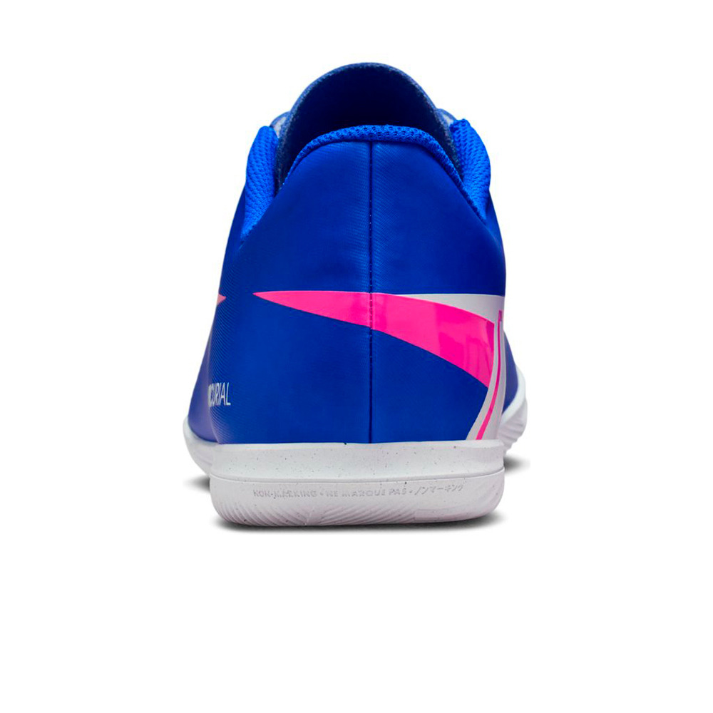 Nike botas fútbol sala MERCURIAL VAPOR 16 CLUB IC AZ vista trasera