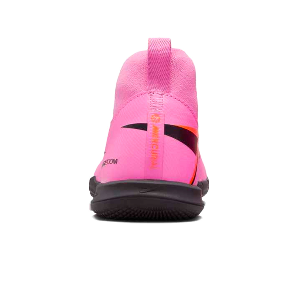 Nike botas fútbol sala niño JR MERCURIAL ZOOM SUPERFLY 10 ACADEMY IC vista trasera