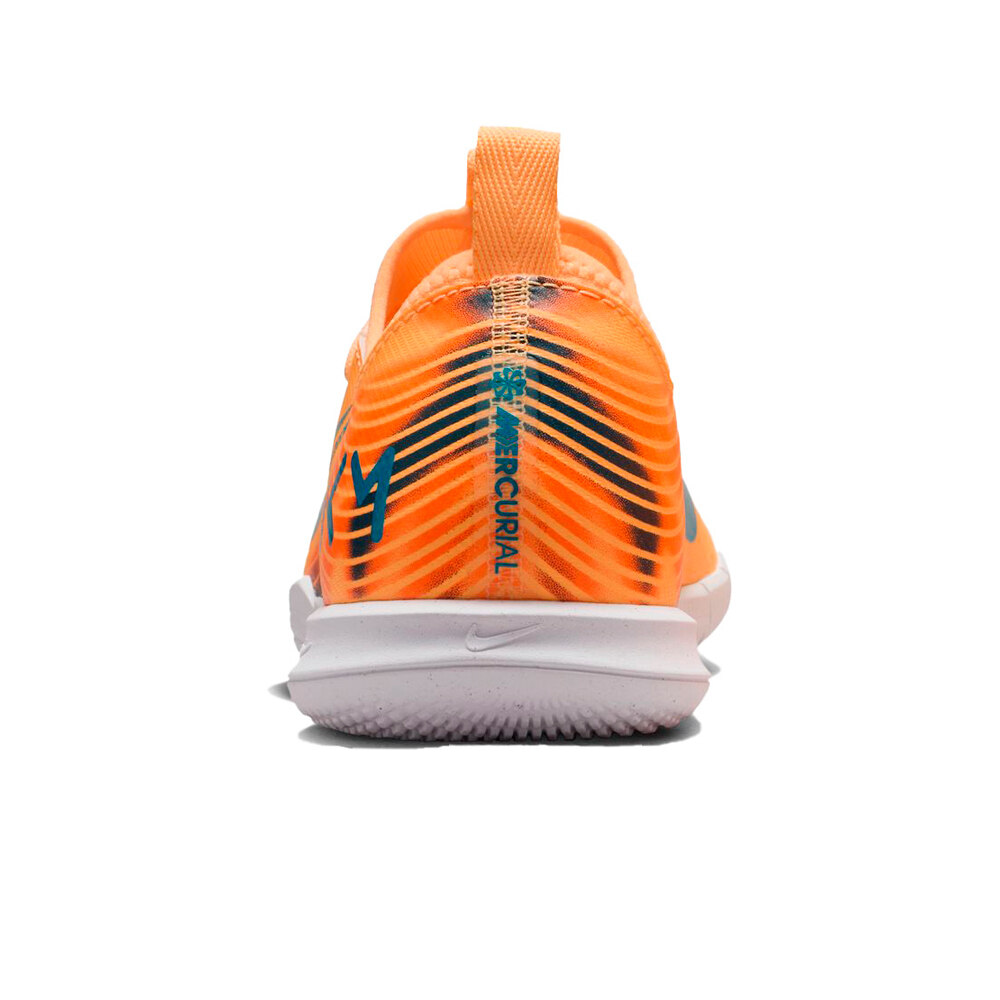 Nike botas fútbol sala niño JR MERCURIAL ZOOM VAPOR 16 ACADEMY KM IC vista trasera
