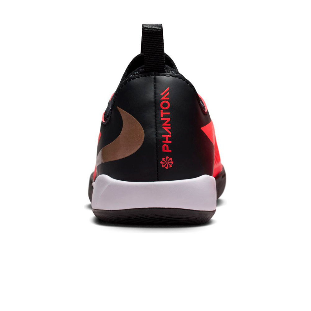 Nike botas fútbol sala niño JR PHANTOM 6 LOW ACAD IC RONE vista trasera