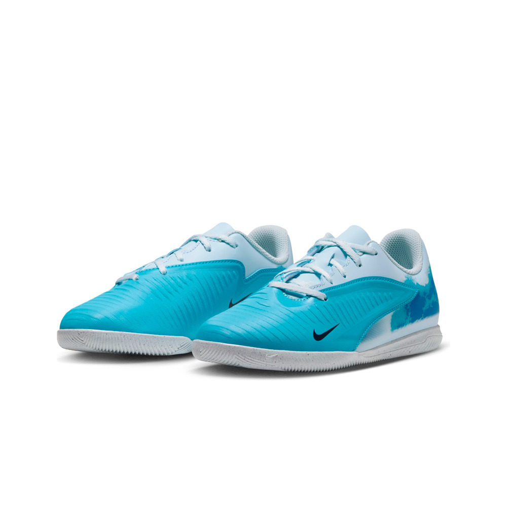 Nike botas fútbol sala niño JR PHANTOM 6 LOW CLUB IC EH BLAZ lateral interior
