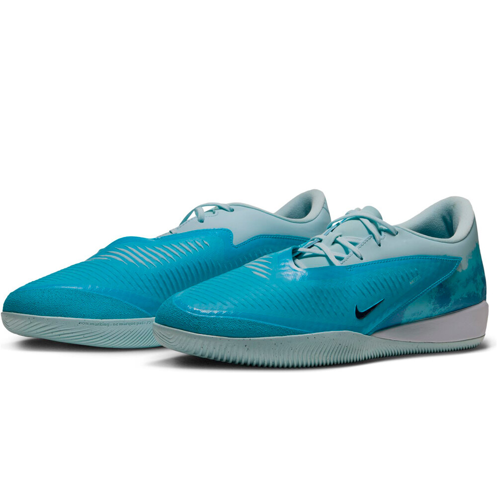 Nike botas fútbol sala PHANTOM 6 LOW ACAD IC EH BLAZ lateral interior