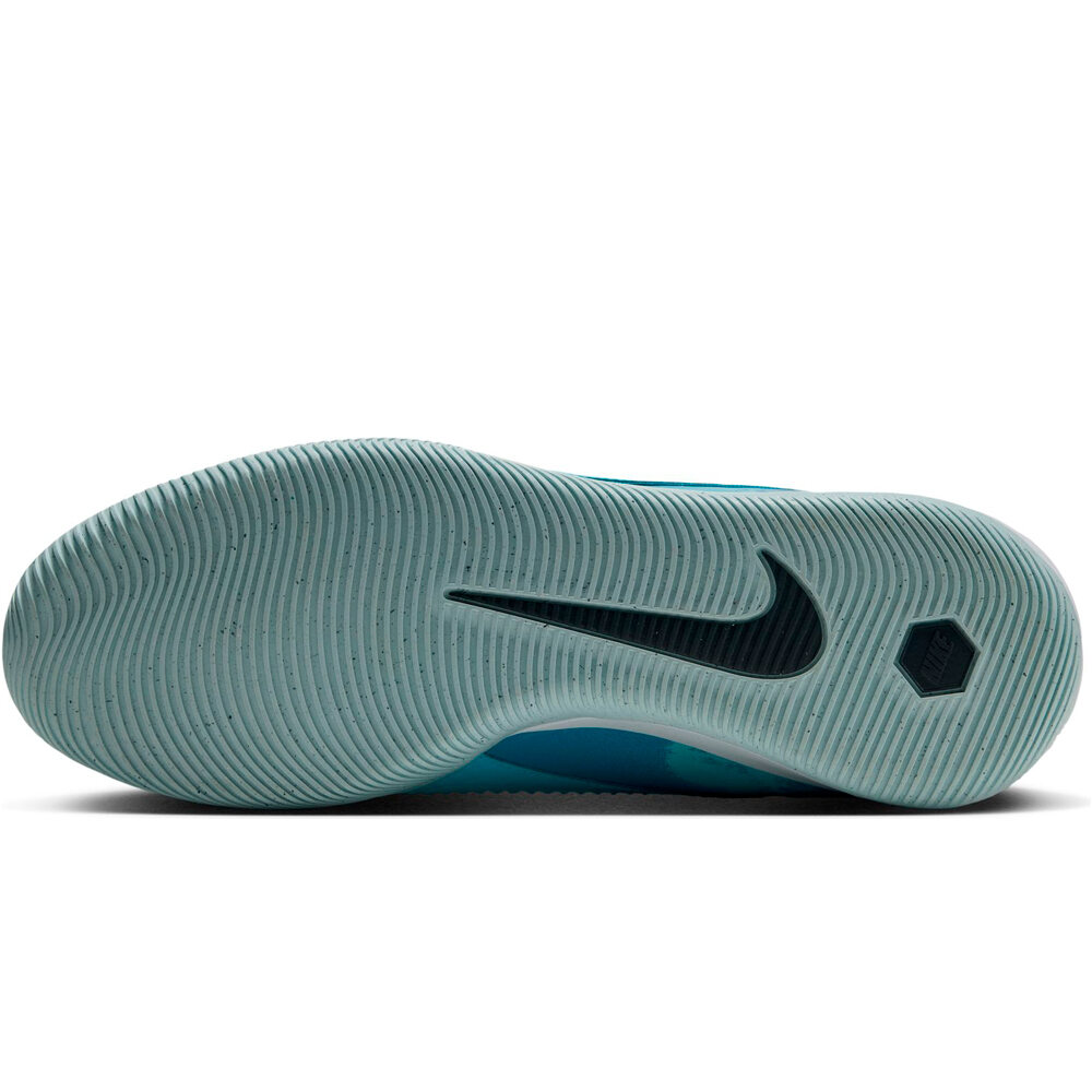 Nike botas fútbol sala PHANTOM 6 LOW ACAD IC EH BLAZ vista superior