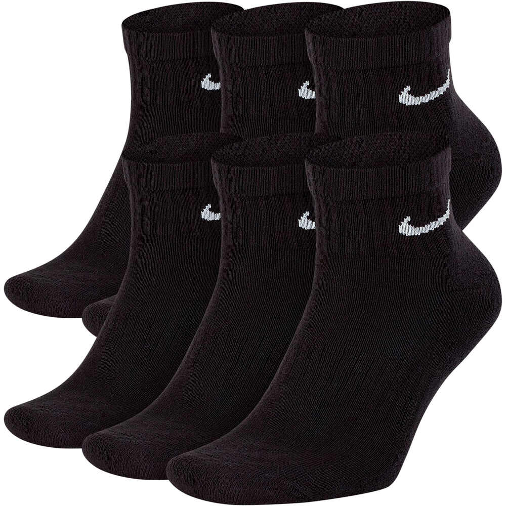 Nike calcetines deportivos U NK EVERYDAY CSH ANKL 6PR 132 vista frontal