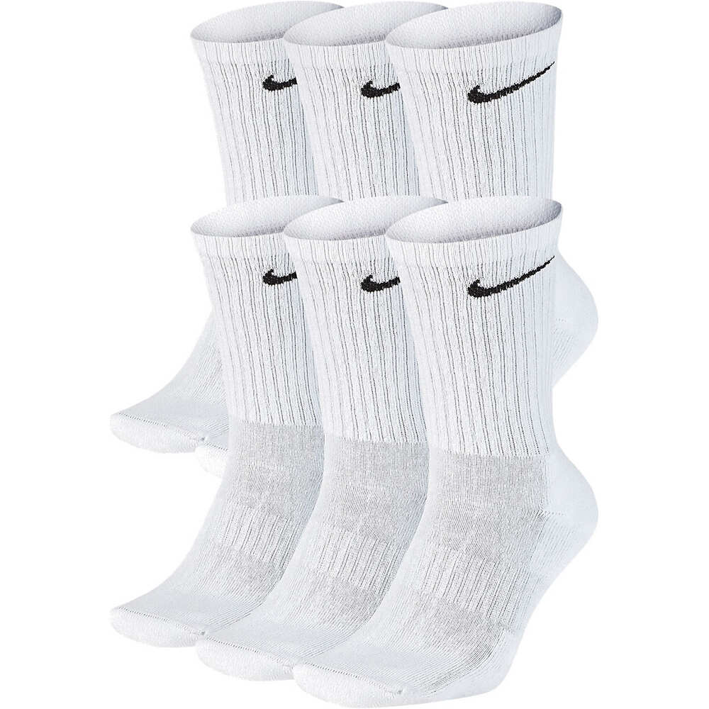 Nike calcetines deportivos U NK EVERYDAY CUSH CRW 6PR 132 02
