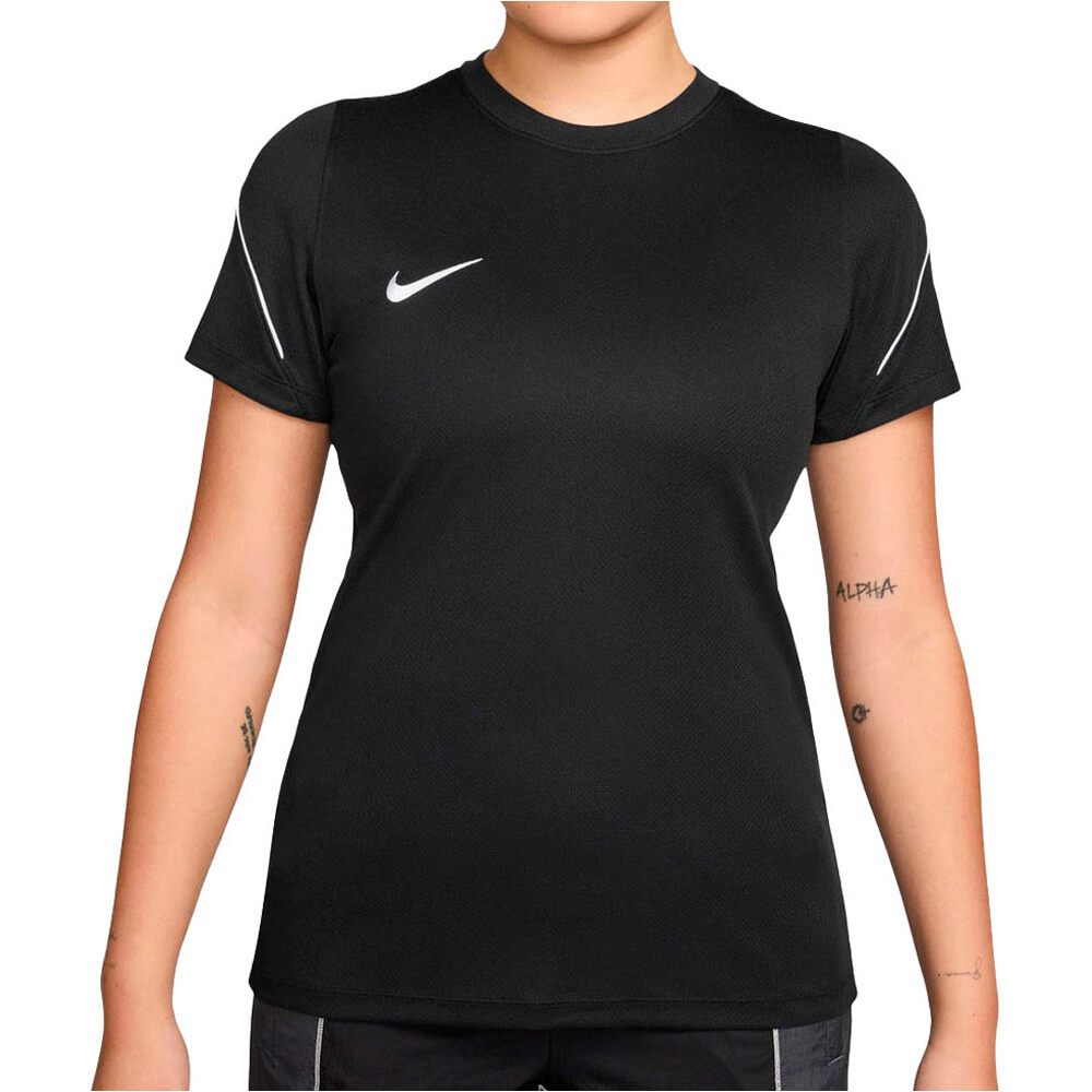 Nike camisa manga corta mujer W NK DF STRK SS TOP K vista frontal