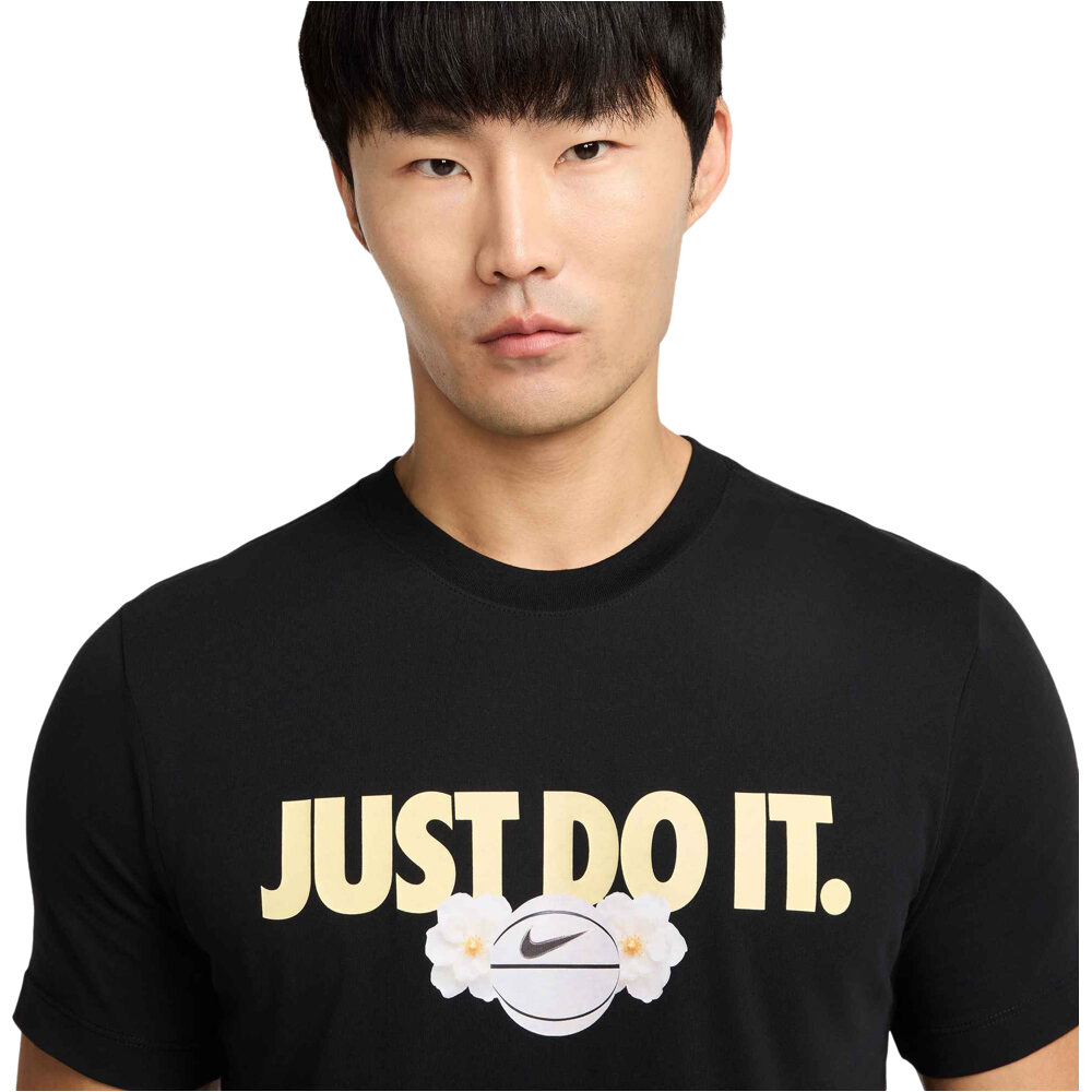 Nike camiseta baloncesto M NK DF TEE OC 2 vista detalle