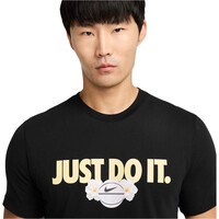 Nike camiseta baloncesto M NK DF TEE OC 2 vista detalle