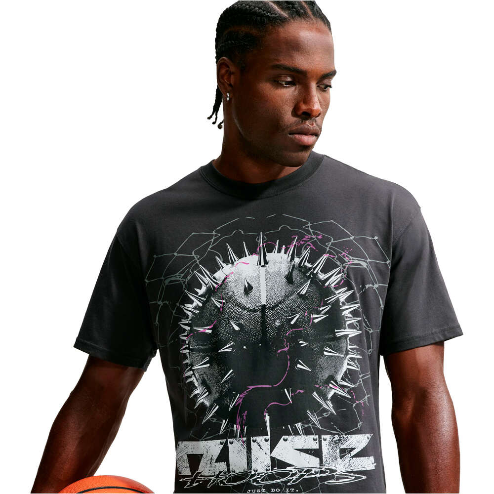 Nike camiseta baloncesto M NK TEE LSE SUMMIT SPIKE vista detalle