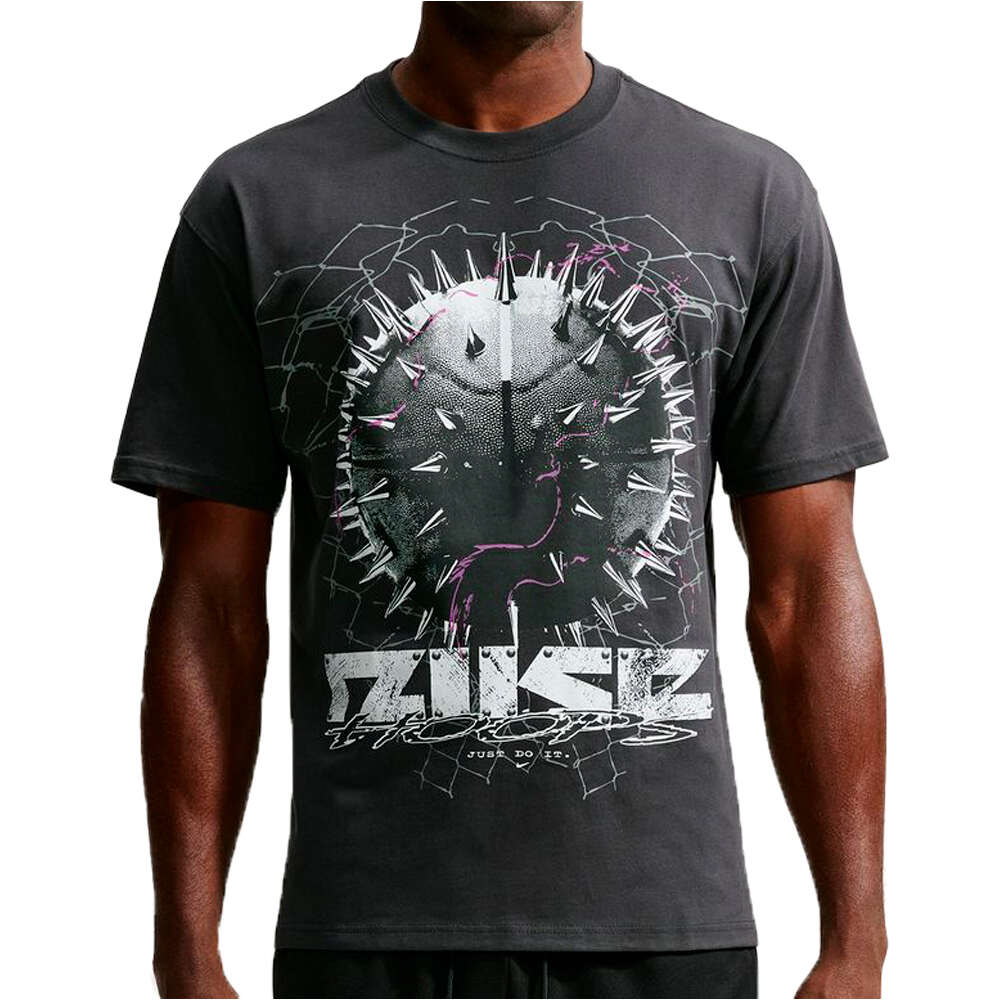 Nike camiseta baloncesto M NK TEE LSE SUMMIT SPIKE vista frontal