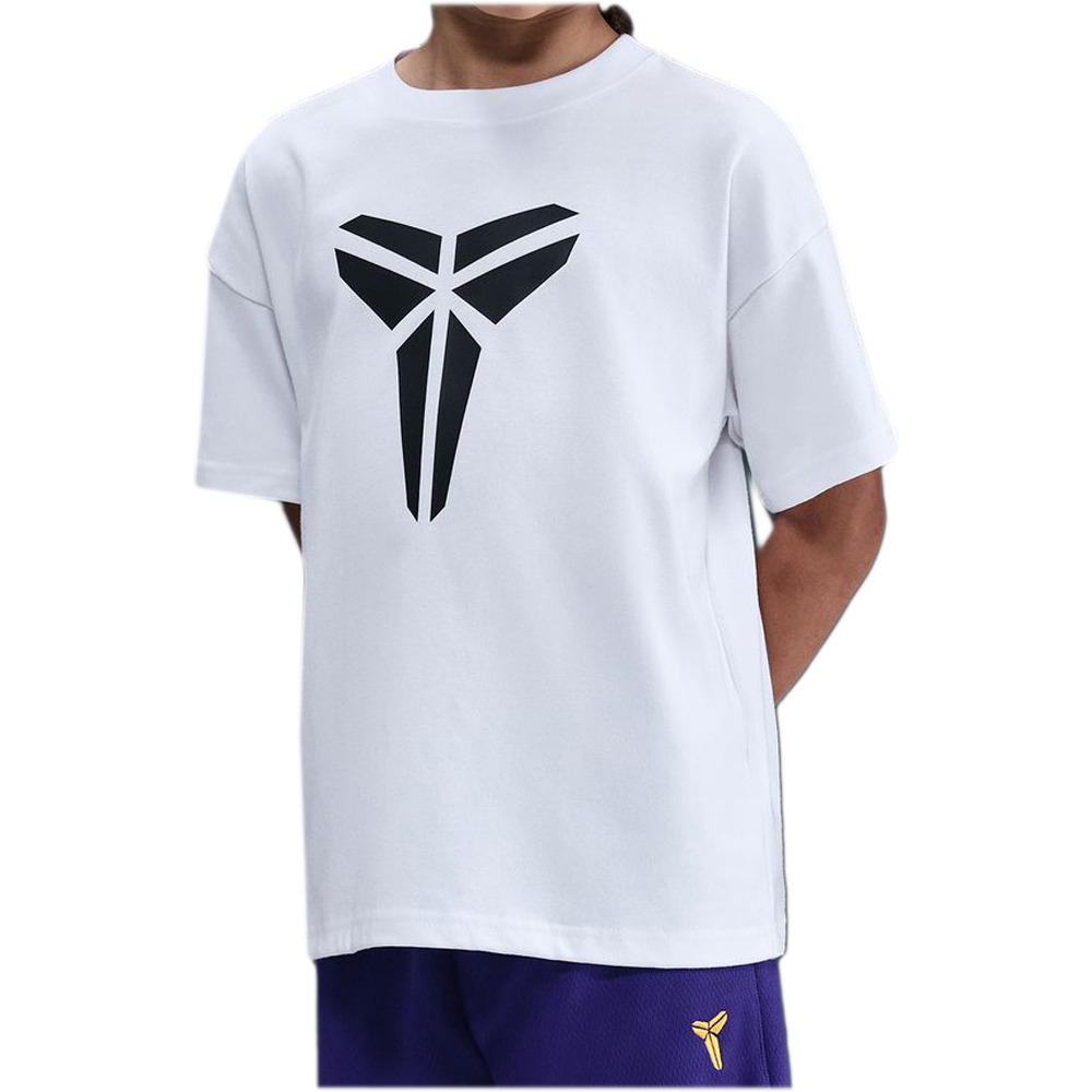 Nike camiseta baloncesto niños KB K NK DF TEE M90 BL vista frontal