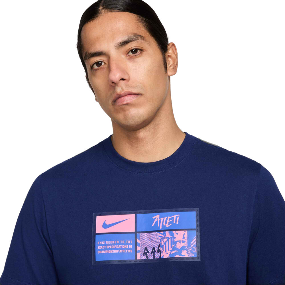 Nike camiseta de fútbol oficiales AT. MADRID 25 M NK JOCKTAG TEE vista detalle