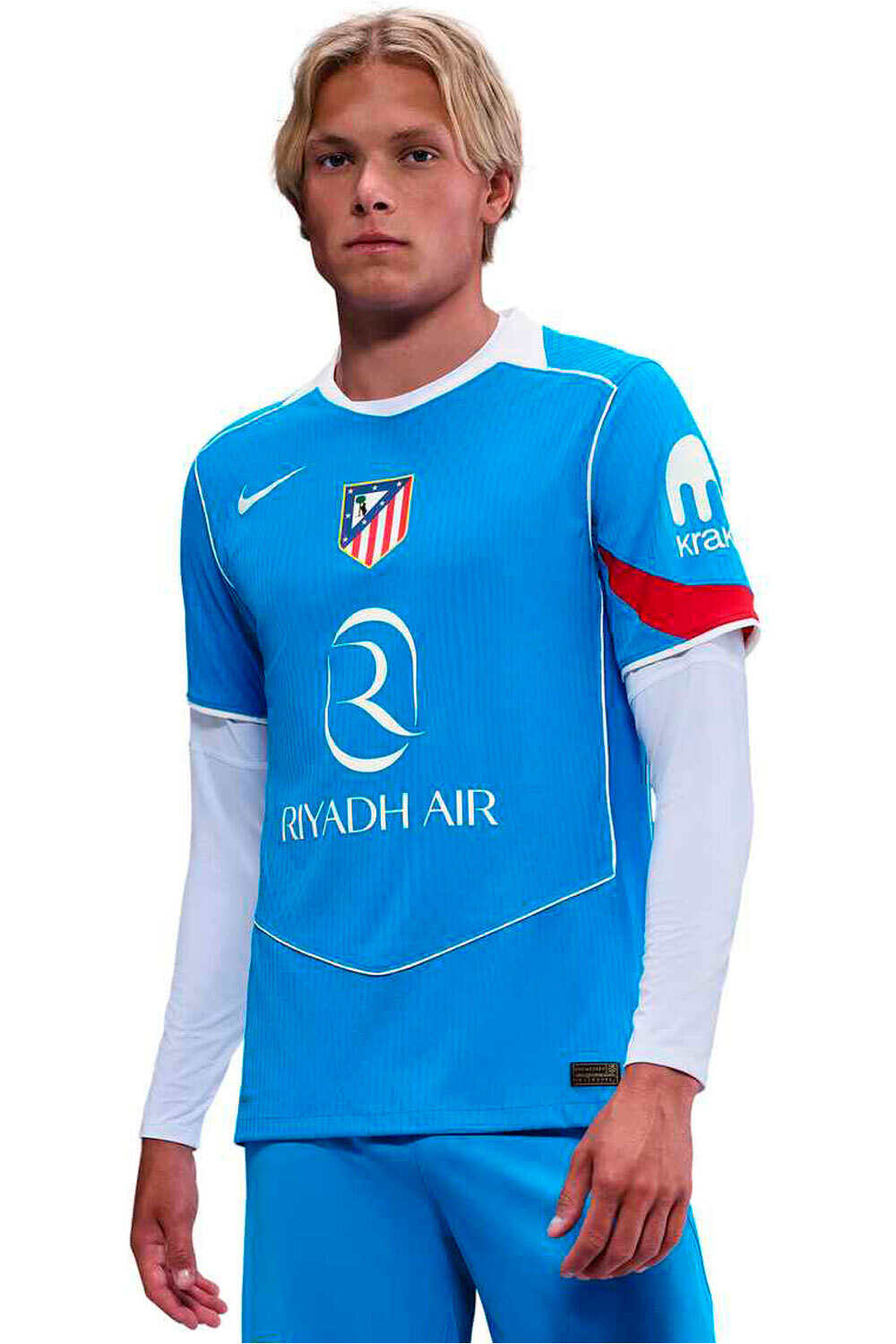 Nike camiseta de fútbol oficiales ATM M NK DFADV JSY SS MATCH 3R vista frontal