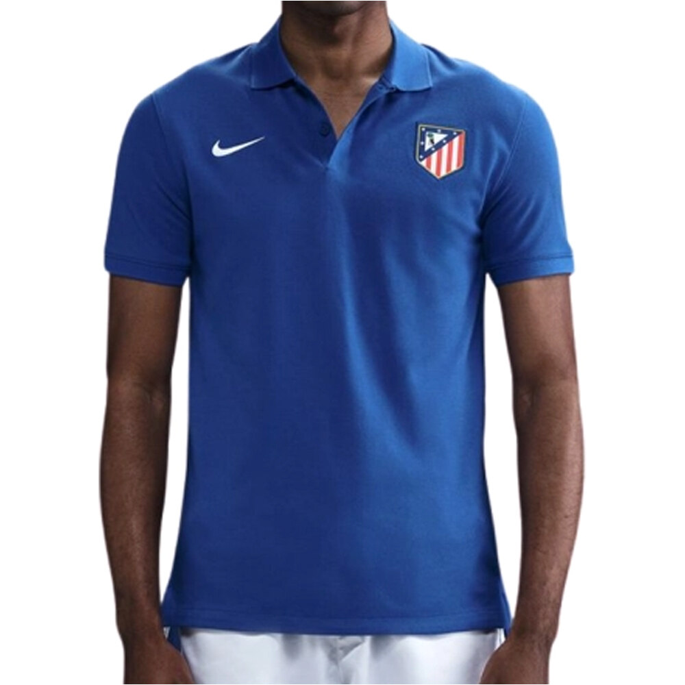 Nike camiseta de fútbol oficiales AT.MADRID 25 THE NIKEPOLO DF SLIM 2.0 vista frontal