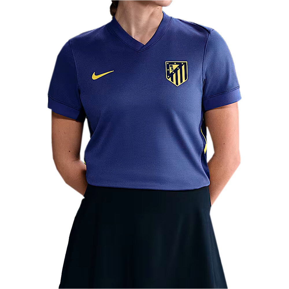 Nike camiseta de fútbol oficiales AT.MADRID 25 W NK DF STAD JSY SS AW vista frontal