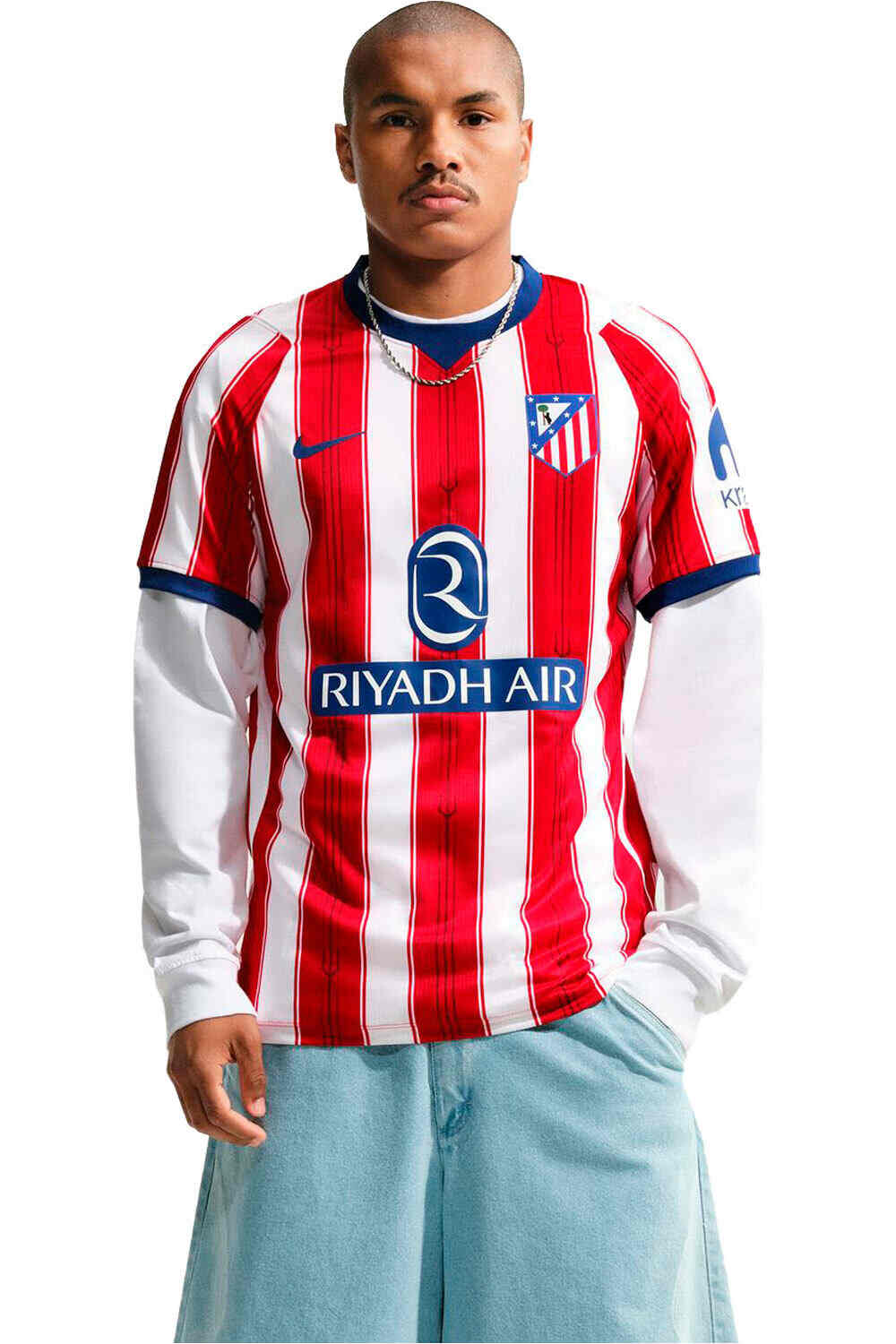 Nike camiseta de fútbol oficiales AT.MADRID 27 M NK DF JSY SS STAD HM vista frontal