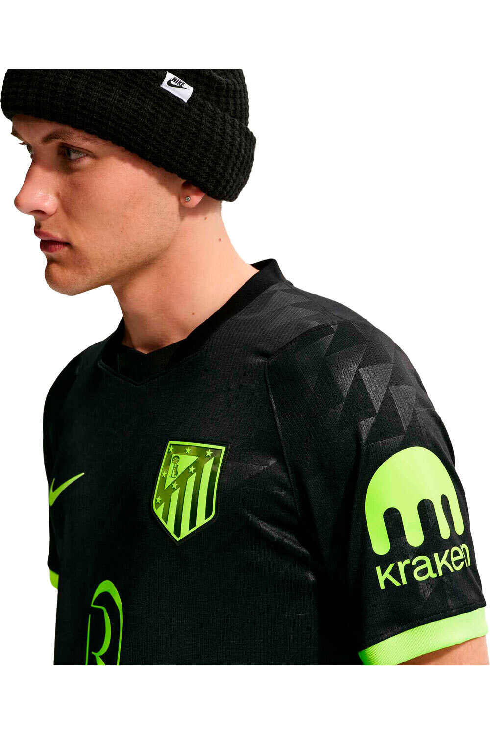 Nike camiseta de fútbol oficiales AT.MADRID 27 M NK DFADV JSY SS MATCH AW vista detalle