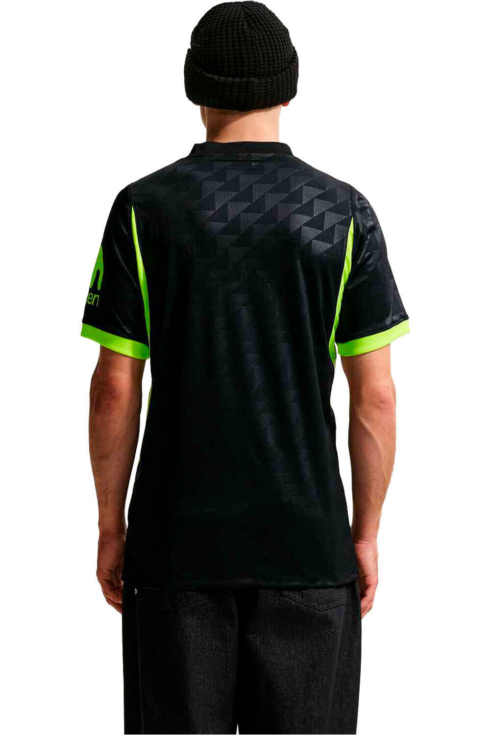Nike camiseta de fútbol oficiales AT.MADRID 27 M NK DFADV JSY SS MATCH AW vista trasera