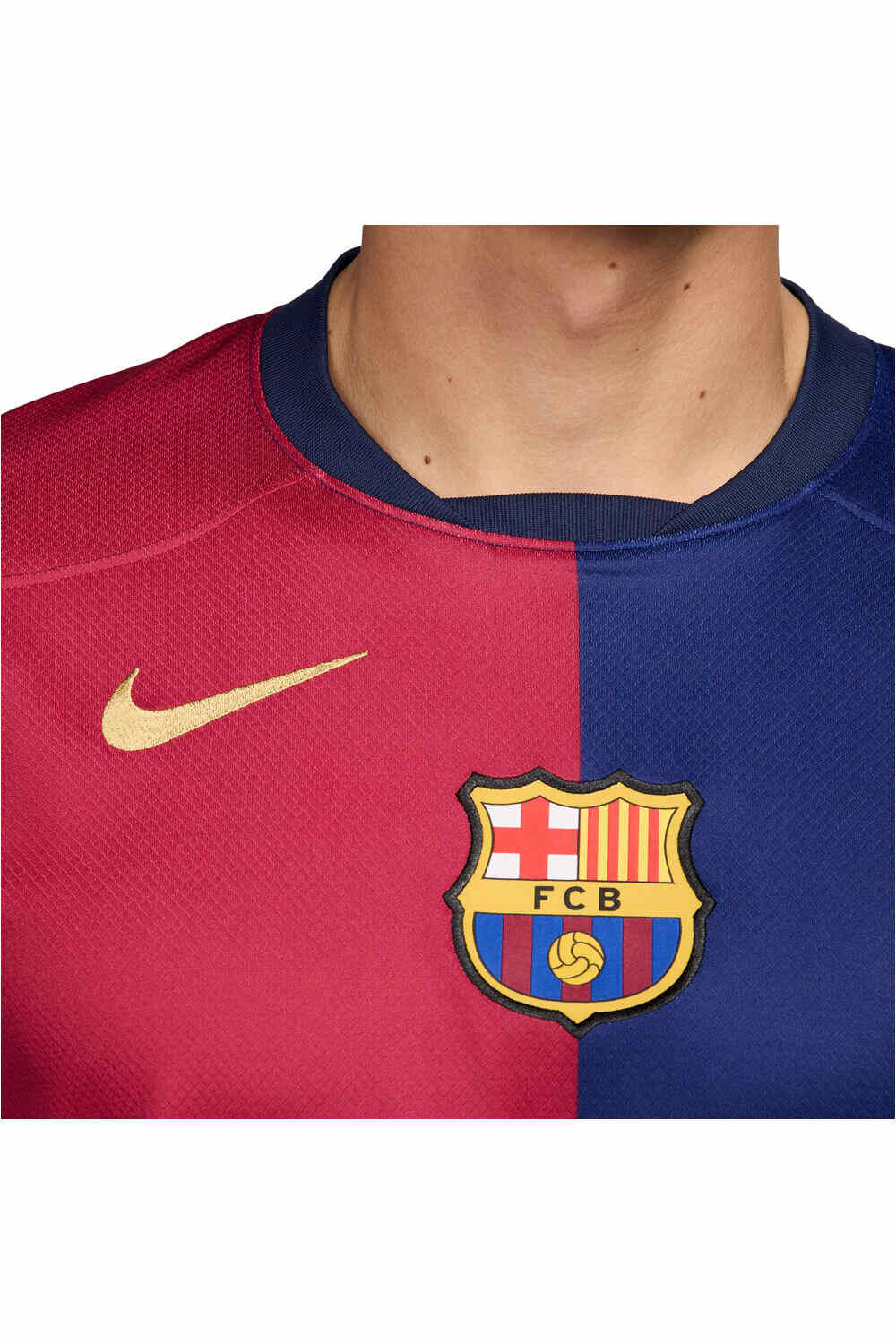 Nike camiseta de fútbol oficiales BARCELONA 25 M NK DF JSY SS STAD HM 03
