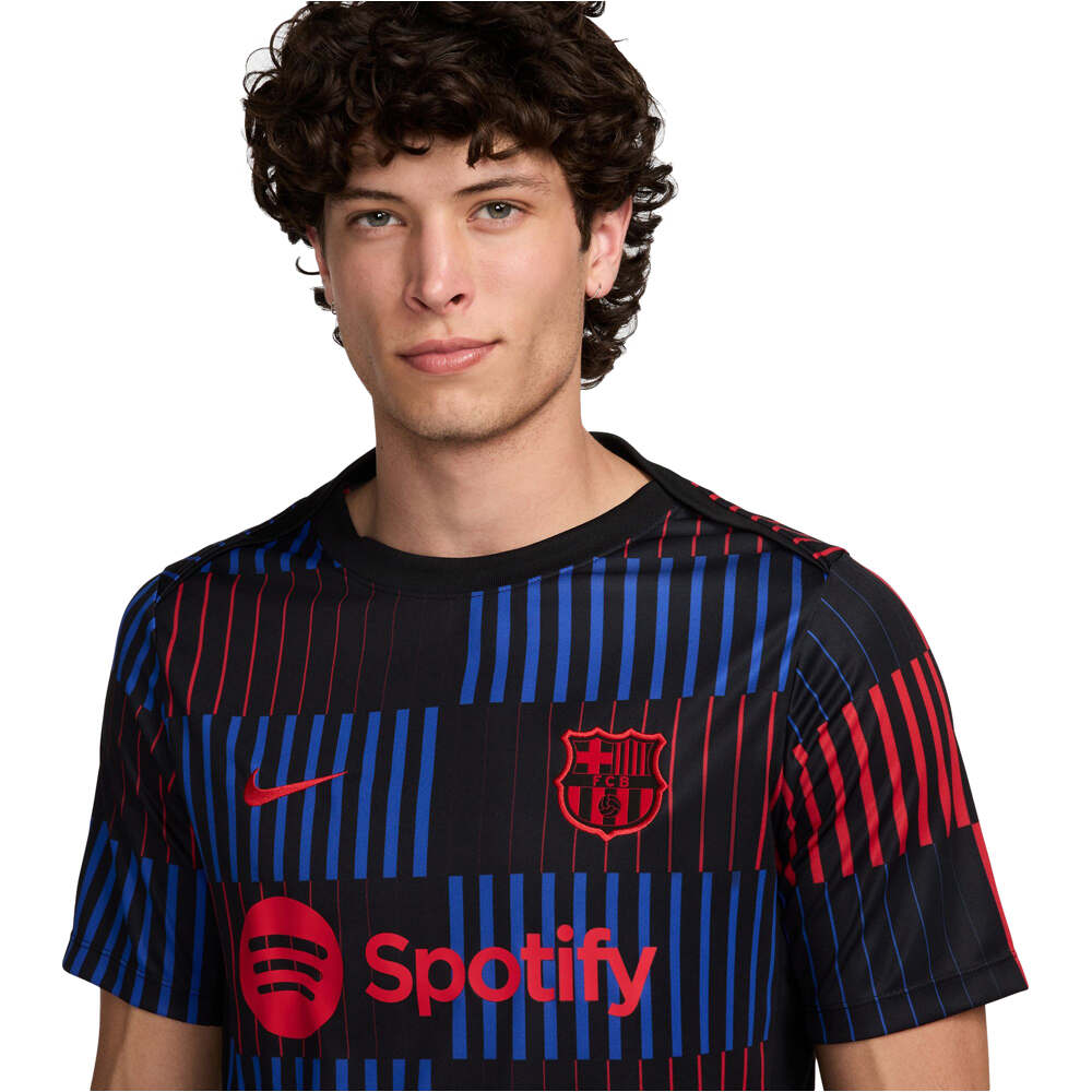 Nike camiseta de fútbol oficiales BARCELONA 25 MNK DF ACDPR SS TOPK AW PM vista detalle