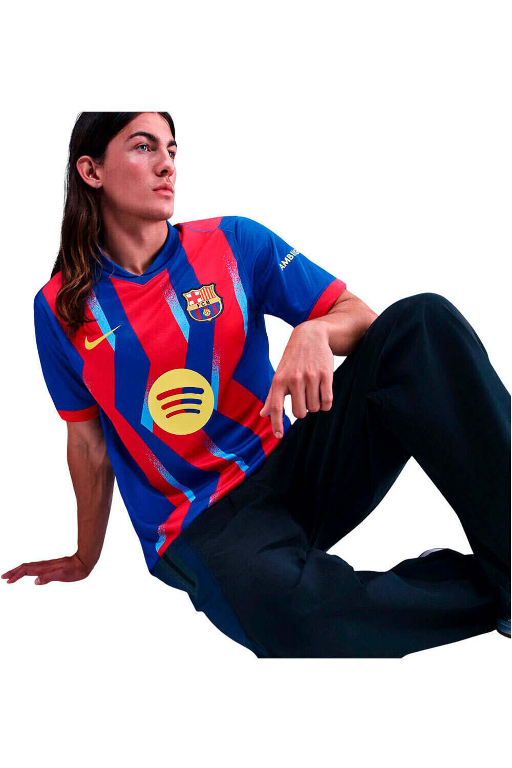 Nike camiseta de fútbol oficiales BARCELONA 26 M NK DF JSY SS STAD 4R 05