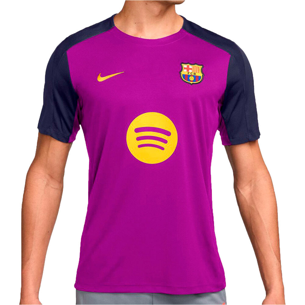 Nike camiseta de fútbol oficiales BARCELONA 26 M NK DF STRK SS TOP K MO vista frontal
