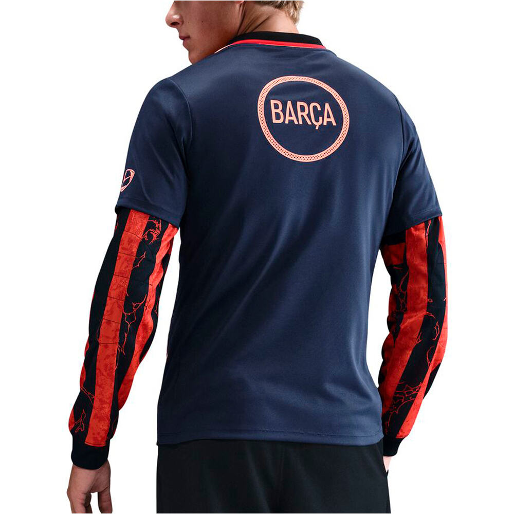 Nike camiseta de fútbol oficiales BARCELONA 26 MNK DF ACDPR SS TOP K 3RPM vista trasera