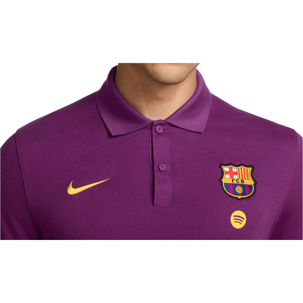 Nike camiseta de fútbol oficiales BARCELONA 26 THE NIKEPOLO DF SLIM 2.0 vista detalle