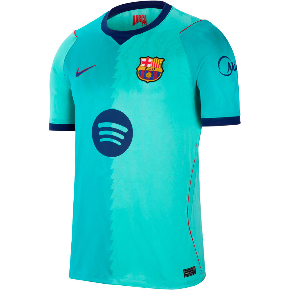 Nike camiseta de fútbol oficiales BARCELONA 27 M NK DF JSY SS STAD 3RD 05