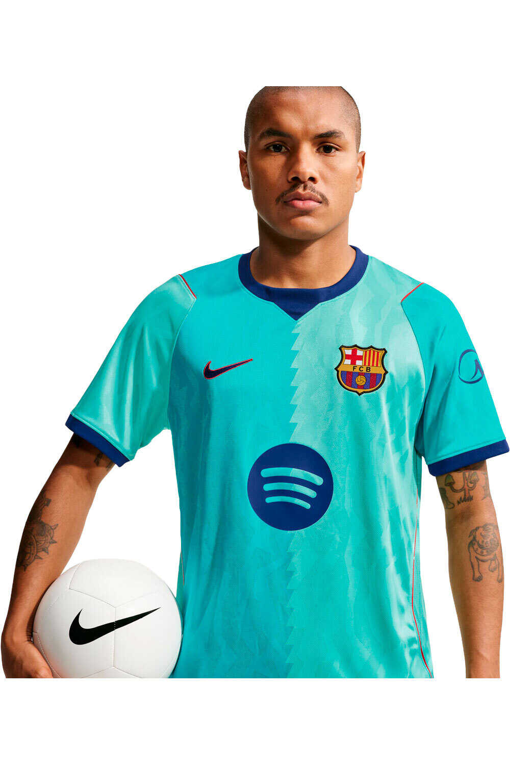Nike camiseta de fútbol oficiales BARCELONA 27 M NK DF JSY SS STAD 3RD vista detalle