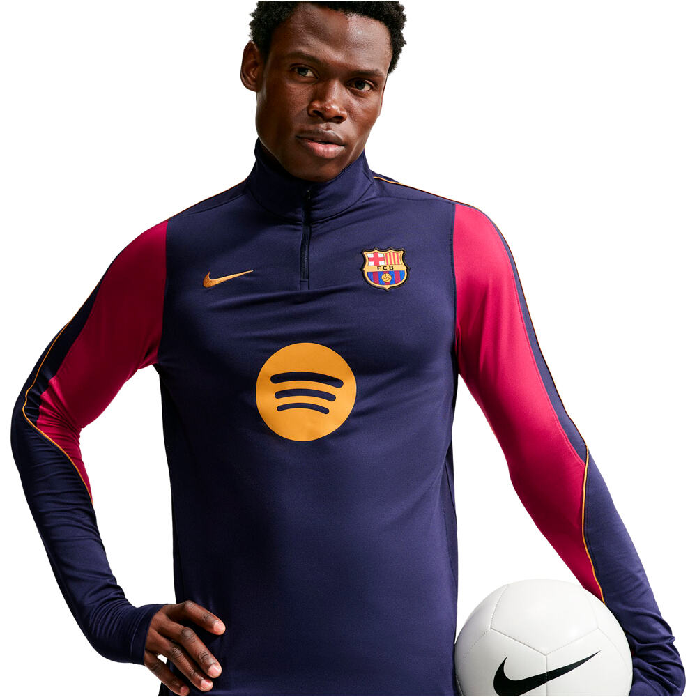 Nike camiseta de fútbol oficiales BARCELONA 27 M NK DF STRK DRILL TOP K vista detalle