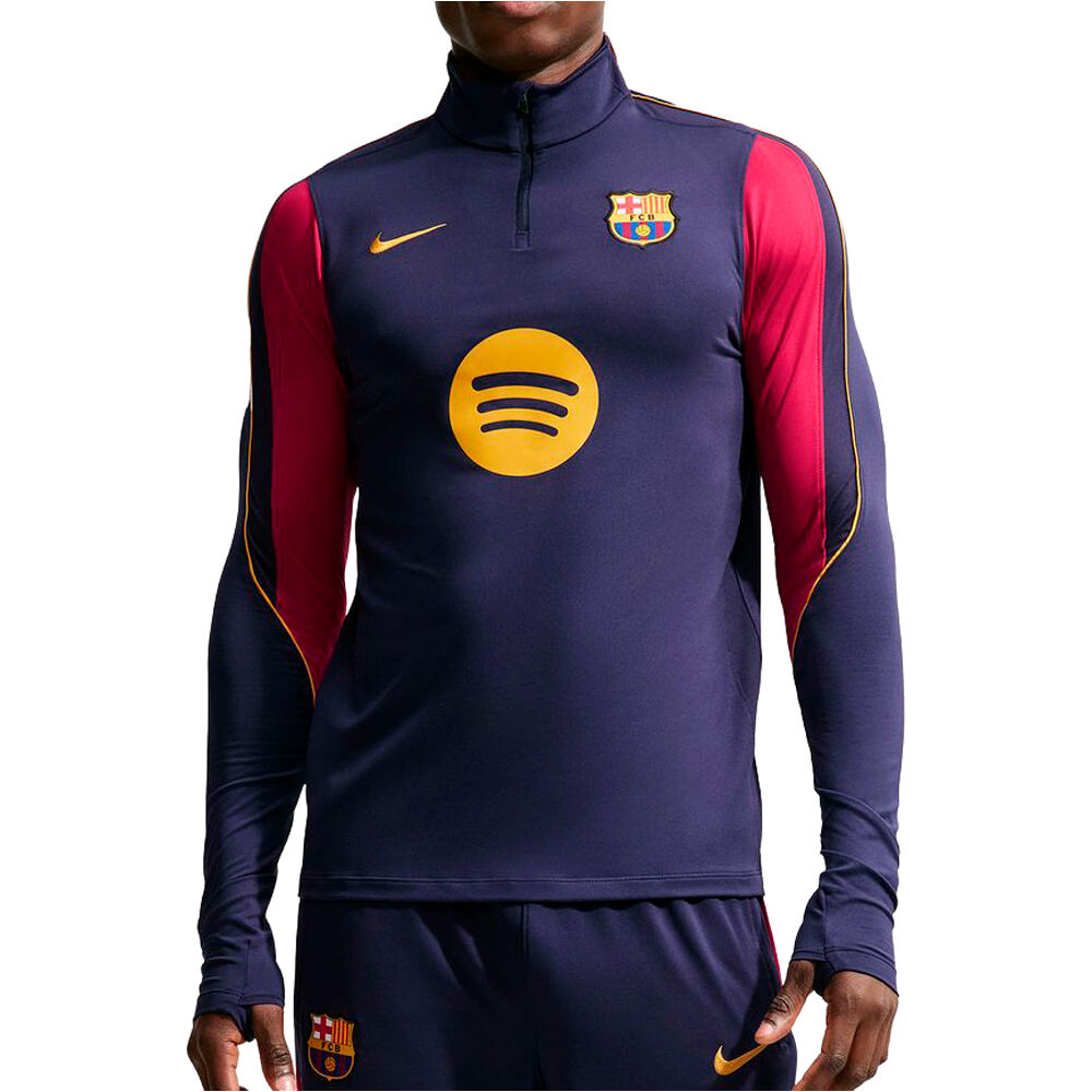 Nike camiseta de fútbol oficiales BARCELONA 27 M NK DF STRK DRILL TOP K vista frontal