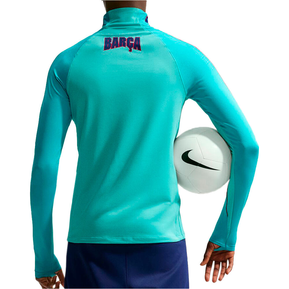 Nike camiseta de fútbol oficiales BARCELONA 27 M NK DF STRK DRILL TOPK 3RD vista trasera