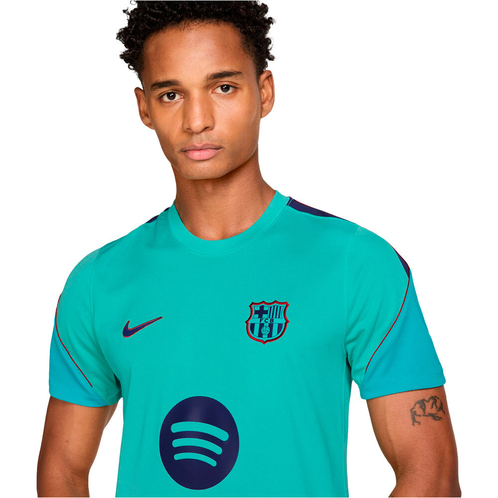 Nike camiseta de fútbol oficiales BARCELONA 27 M NK DF STRK SS TOP K 3RD vista detalle