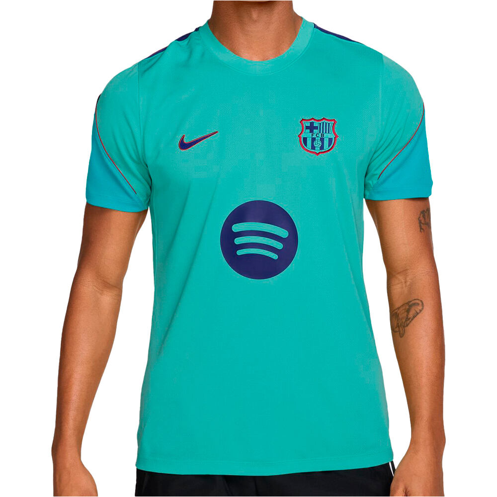 Nike camiseta de fútbol oficiales BARCELONA 27 M NK DF STRK SS TOP K 3RD vista frontal