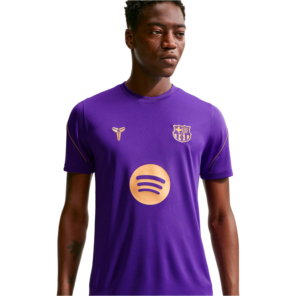 Nike camiseta de fútbol oficiales BARCELONA 27 M NK DF STRK SS TOP K AW vista detalle