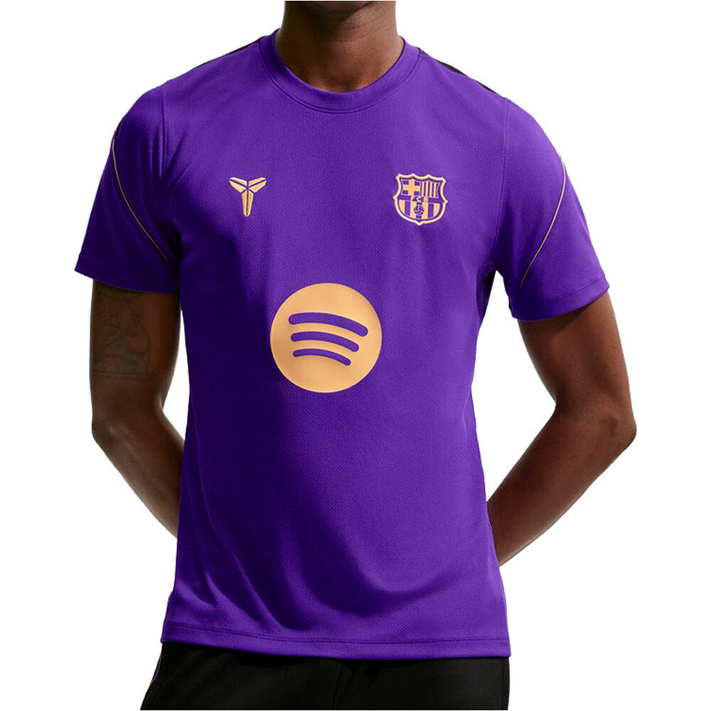 Nike camiseta de fútbol oficiales BARCELONA 27 M NK DF STRK SS TOP K AW vista frontal