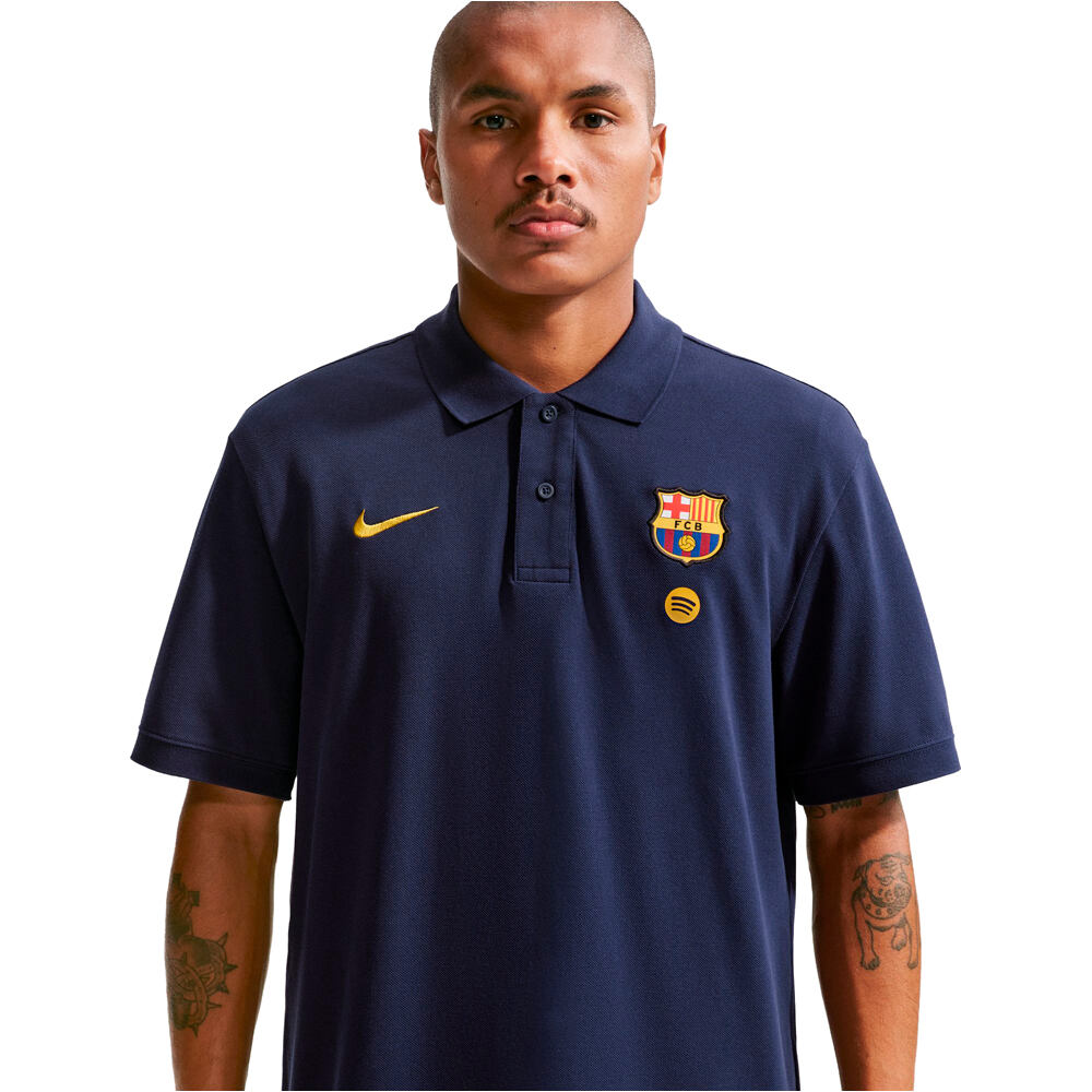 Nike camiseta de fútbol oficiales BARCELONA 27 M NSW CE POLO MATCHUP PQ vista detalle