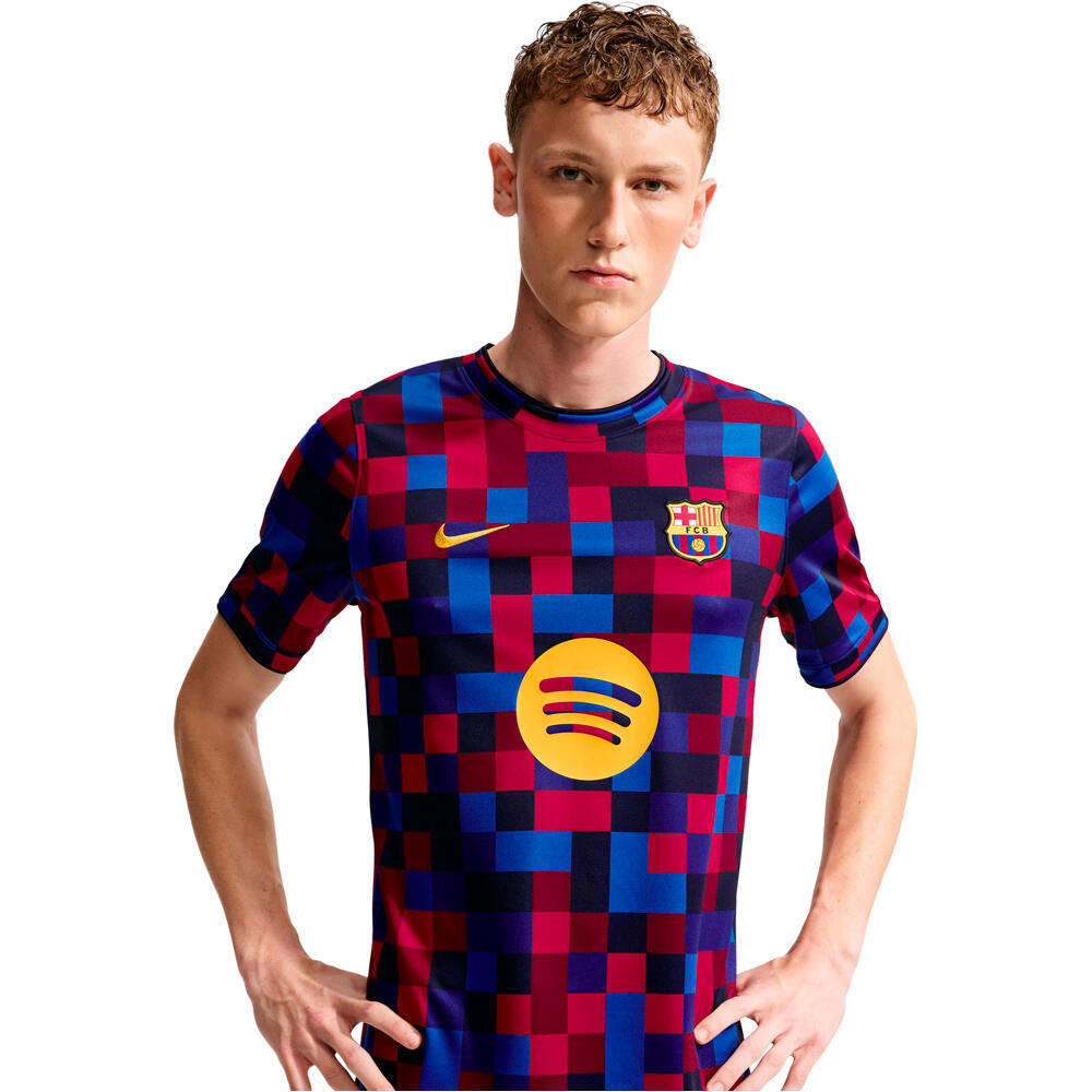 Nike camiseta de fútbol oficiales BARCELONA 27 MNK DF SS TOP K HM PM vista detalle