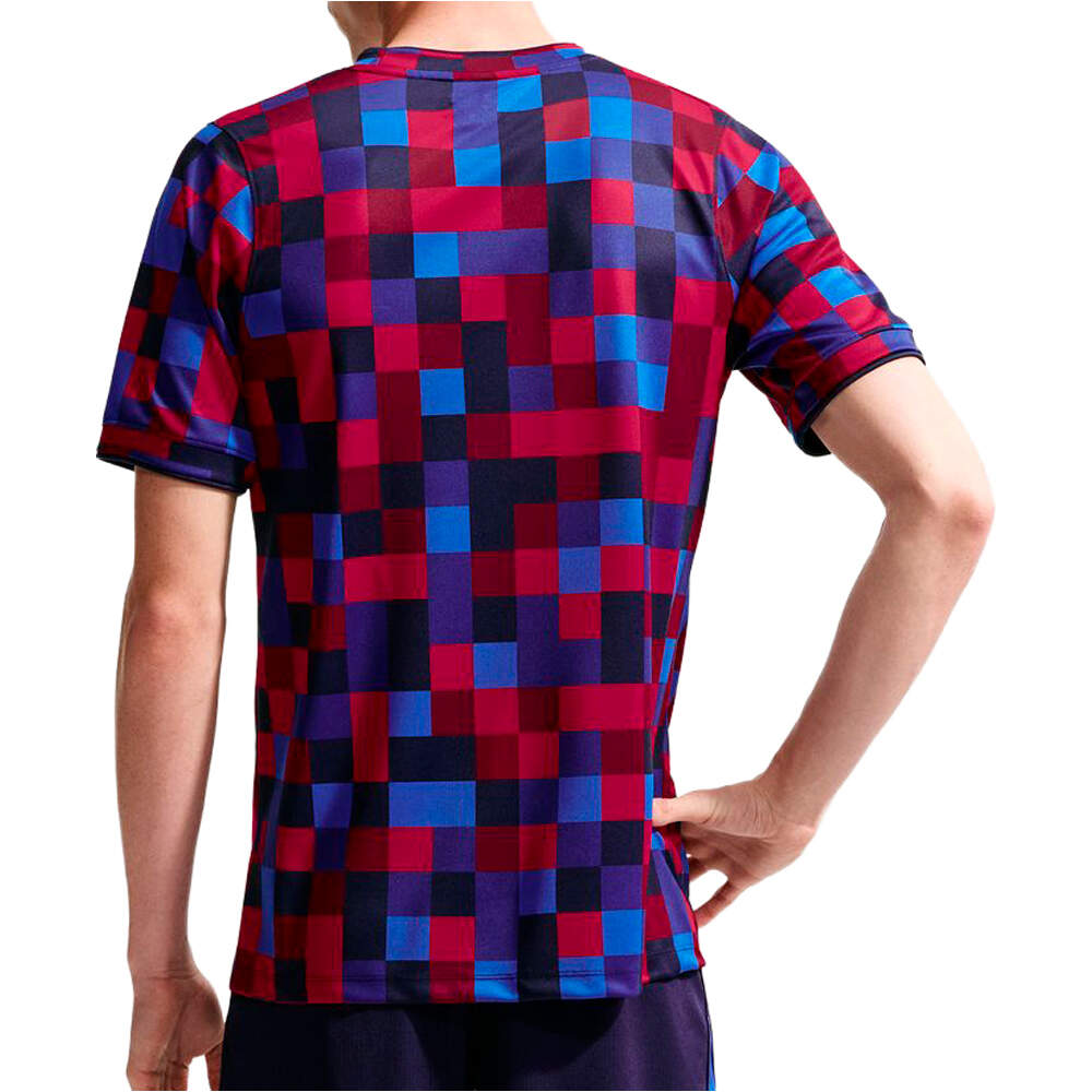 Nike camiseta de fútbol oficiales BARCELONA 27 MNK DF SS TOP K HM PM vista trasera