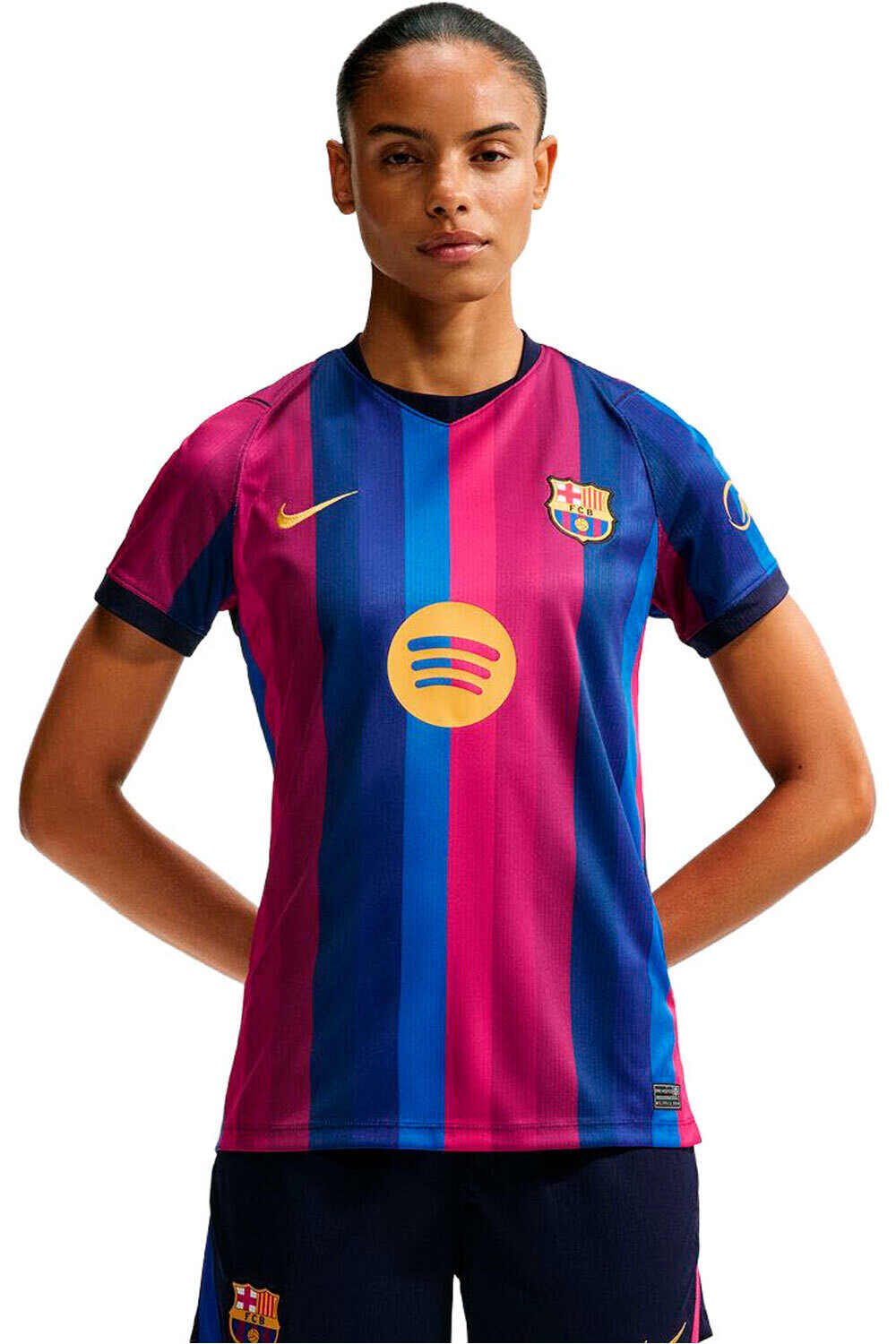 Nike camiseta de fútbol oficiales BARCELONA 27 W NK DF JSY SS STAD HM vista frontal