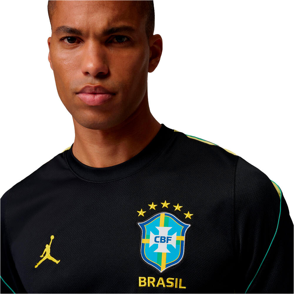 Nike camiseta de fútbol oficiales BRASIL 26 M DF STRIKE SS TOP vista detalle