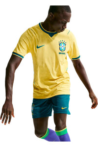 Nike camiseta de fútbol oficiales BRASIL 26 M NK DF JSY SS MATCH HM AM 04
