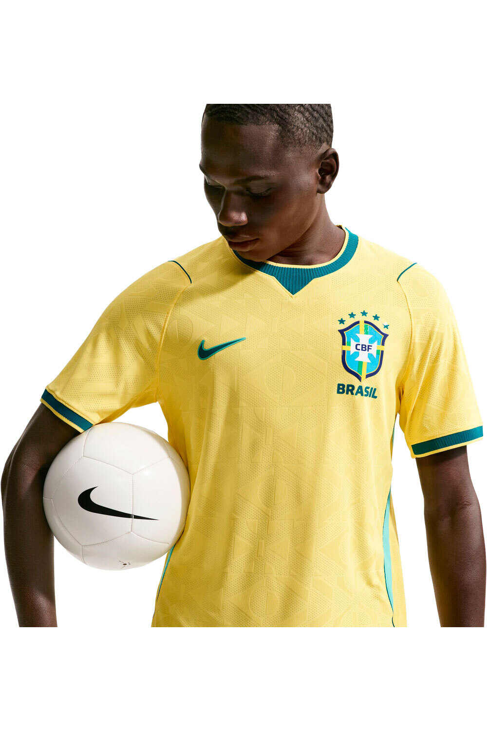 Nike camiseta de fútbol oficiales BRASIL 26 M NK DF JSY SS MATCH HM AM vista detalle