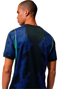 Nike camiseta de fútbol oficiales BRASIL 26 M NK DF JSY SS STAD AW AZ vista trasera