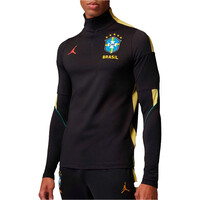 Nike camiseta de fútbol oficiales CBF M JM DF STRK DRIL TOP K vista frontal