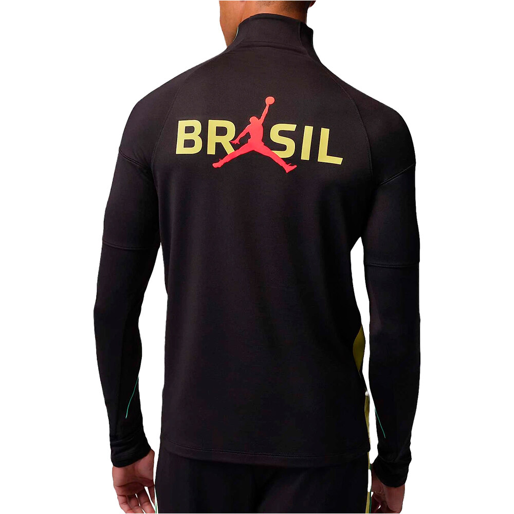 Nike camiseta de fútbol oficiales CBF M JM DF STRK DRIL TOP K vista trasera