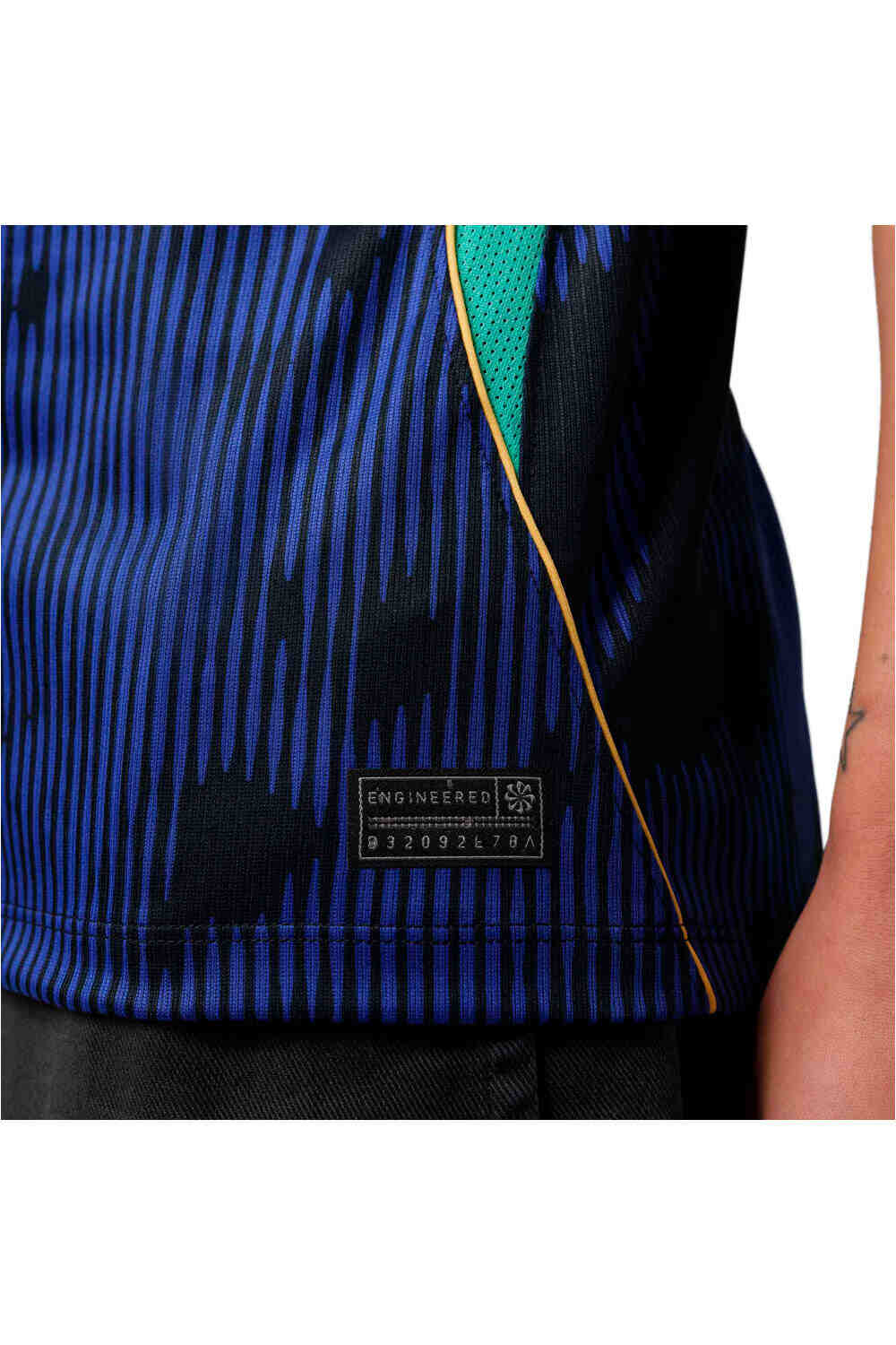 Nike camiseta de fútbol oficiales CBF W NK DF JSY SS STAD AW3 03