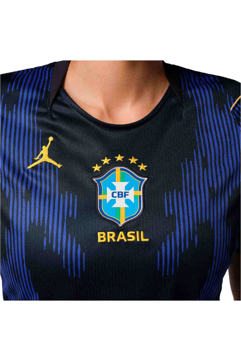 Nike camiseta de fútbol oficiales CBF W NK DF JSY SS STAD AW3 vista detalle