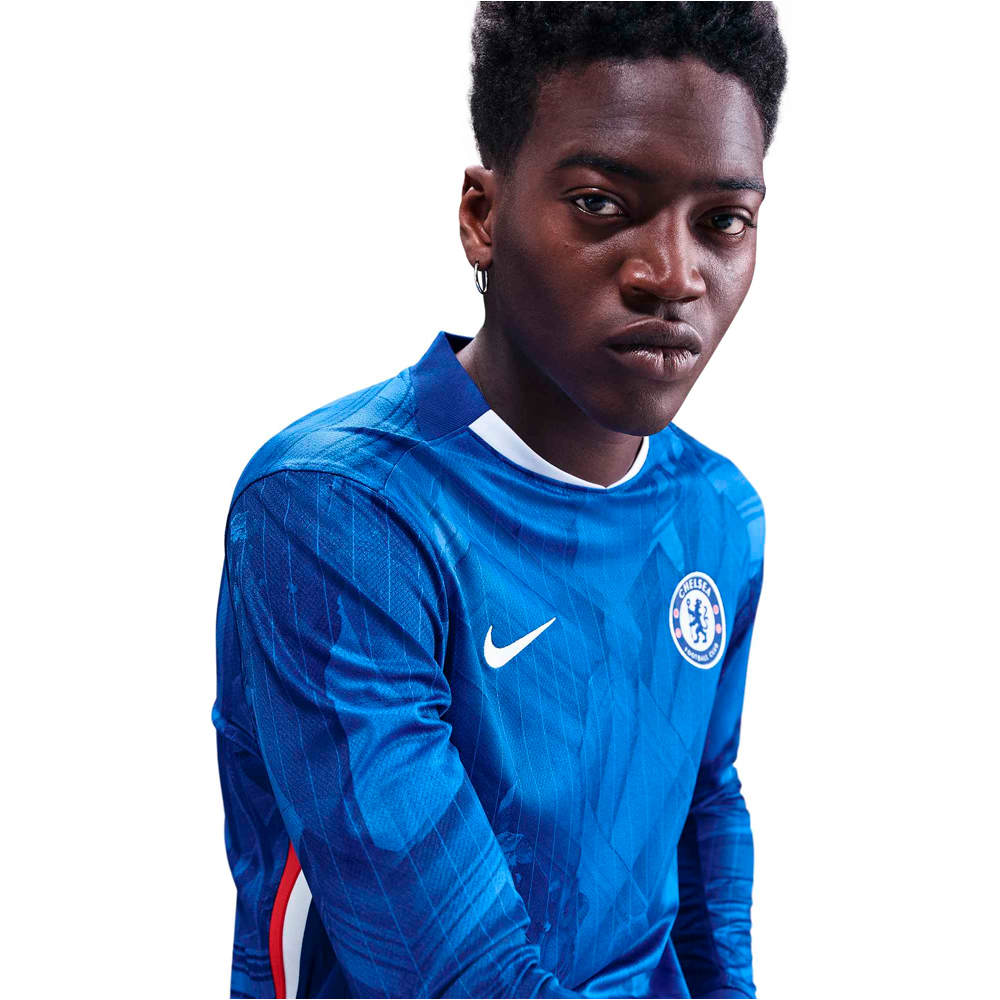 Nike camiseta de fútbol oficiales CHELSEA 25 M NK DF JSY LS STAD HM 04